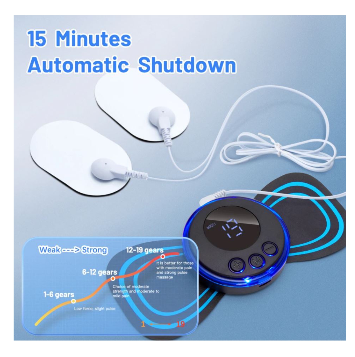 Miniatura 3 de Mini Masajeador mariposa Cuello portátil